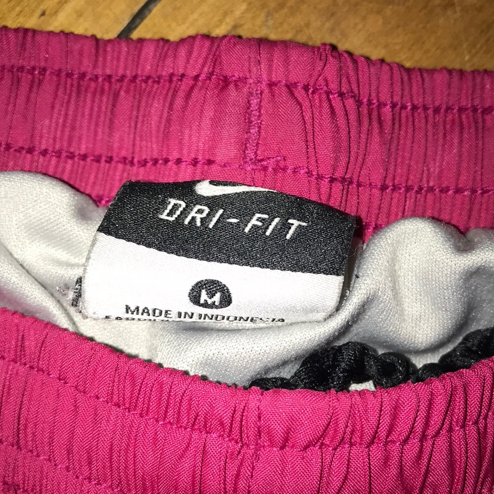 Nike Women's Pink Athletic Shorts - Picture 2 of 4